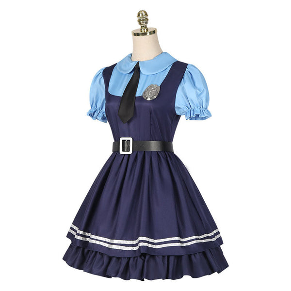 Zootopia 2 (2025) Judith Pink Dress Set Outfits Cosplay Costume Carnival Suit
