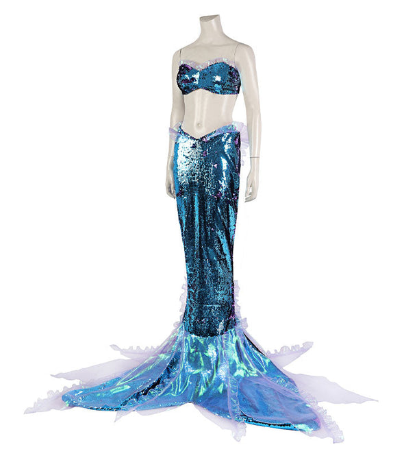 Disney Movie The Little Mermaid 2023 Ariel Cosplay Costume