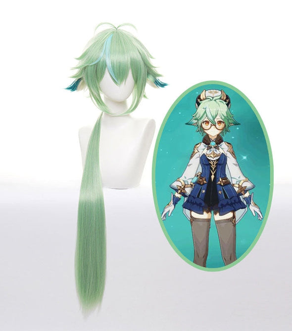 Genshin Impact Sucrose Cosplay Wigs