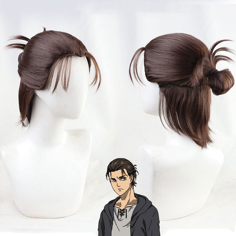 Buy Attack on Titan Last season Eren Yeager Cosplay Wigs - Fast Shipping