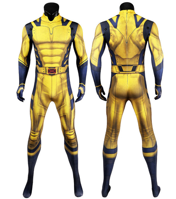 Marvel Deadpool 3 Wolverine Jumpsuit Cosplay Costumes