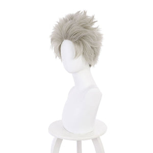 Jujutsu Kaisen 0 Movie Toge Inumaki Gray Cosplay Wigs