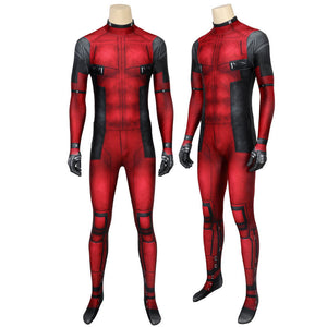 Deadpool 3 Wade Wilson Jumpsuit Cosplay Costumes With Mask