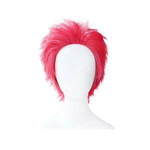 Anime Demon Slayer Kimetsu no Yaiba Mugen Ressha-hen Akaza Komaji Cosplay Wigs