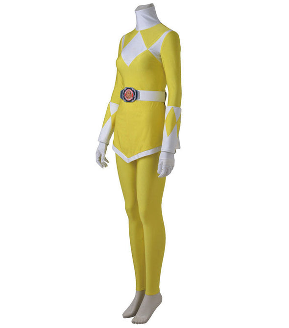 Mighty Morphin Power Rangers Trini Kwan Yellow Ranger Cosplay Costumes