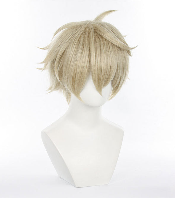 Genshin Impact Bennett Grey Halloween Cosplay Wigs