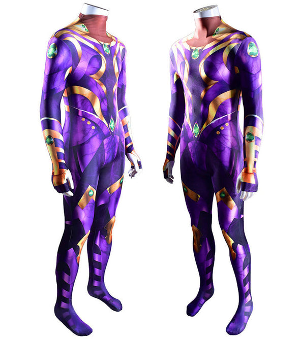 DC New Titan Season 3 Koriand'r Starfire Jumpsuit Cosplay Costumes