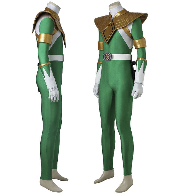 Mighty Morphin Power Rangers Tommy Oliver Green Ranger Cosplay Costume