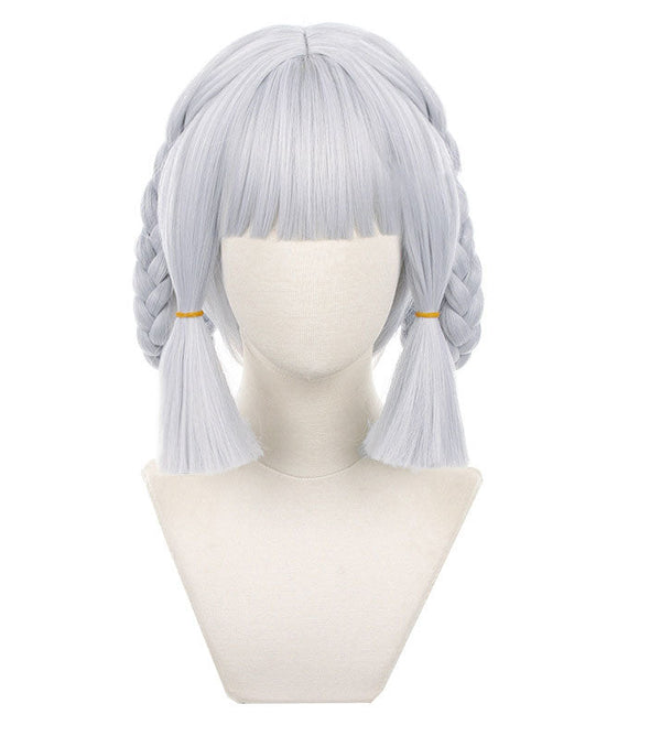 Game Genshin Impact Kamisato Ayaka Springbloom Missive Lolita Cosplay Wigs