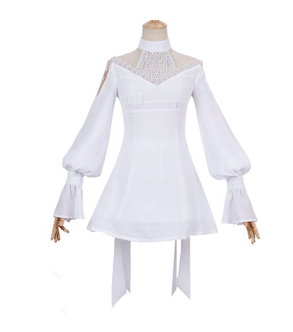 Final Fantasy Minfilia Warde White Cosplay Costumes