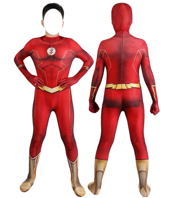 DC The Flash season 8 Barry Allen Kids Jumpsuit Cosplay Costumes