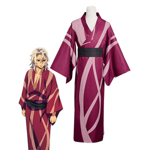 Demon Slayer Kimetsu no Yaiba Tengen Uzui Cosplay Costumes