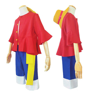 One Piece Monkey D. Luffy Halloween Cosplay Costumes