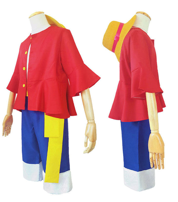 One Piece Monkey D. Luffy Halloween Cosplay Costumes