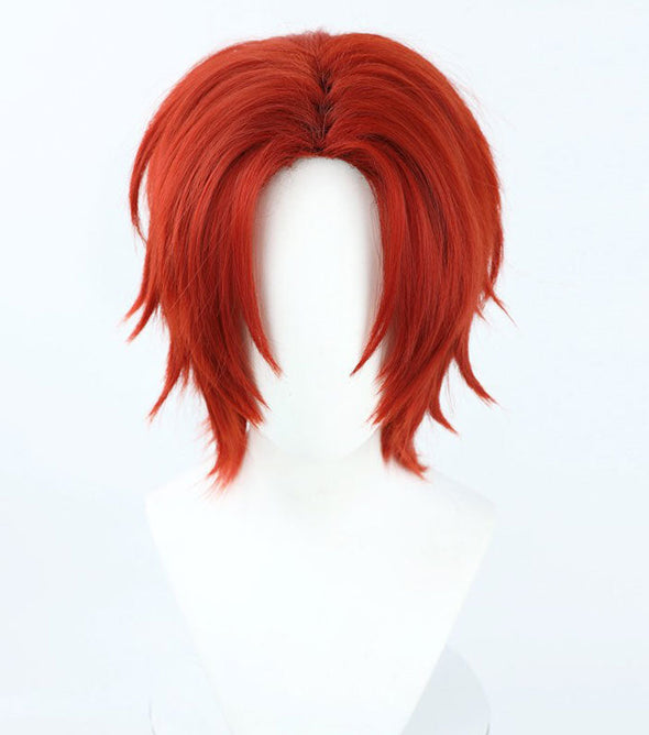 Anime One Piece Red-Haired Shanks Cosplay Wigs