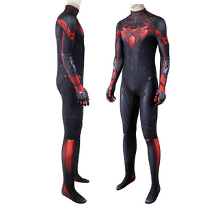 PS5 Spider-Man Miles Morales Advanced Tech Suit Jumpsuit Cosplay Costumes