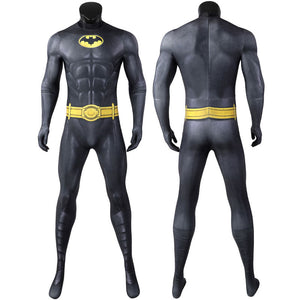 DC The Flash 2023 Bruce Wayne Batman Jumpsuit Cosplay Costumes