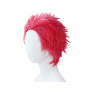 Anime Demon Slayer Kimetsu no Yaiba Mugen Ressha-hen Akaza Komaji Cosplay Wigs