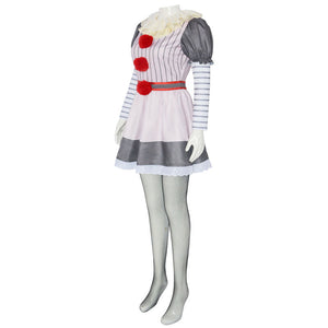 It: Chapter One Halloween Pennywise Female Cosplay Costumes