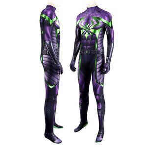 Marvel's Spider-Man Miles Morales Purple Reign Suit Cosplay Costumes