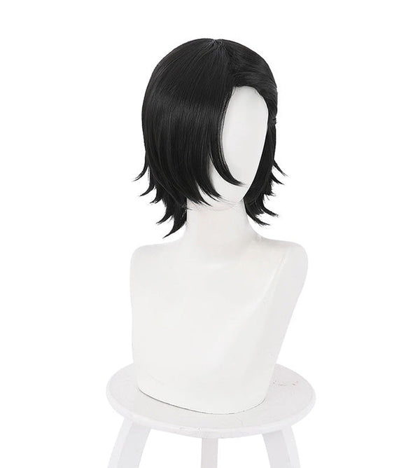 Anime Jujutsu Kaisen Junpei Yoshino Short Black Cosplay Wigs