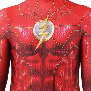 DC Flashpoint Barry Allen The Flash Kids Jumpsuit Cosplay Costumes