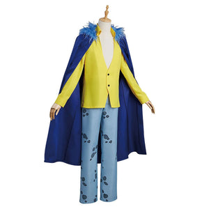 Anime One Piece Trafalgar D. Water Law Cosplay Costumes