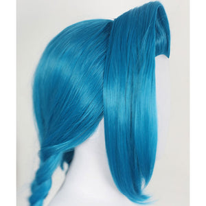 LOL Jinx Long Blue Bunches Cosplay Wigs