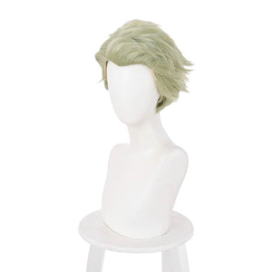 Anime Jujutsu Kaisen Kento Nanami Short Mixed Green Cosplay Wigs