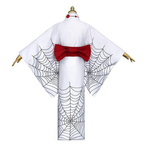 Anime Demon Slayer Kimetsu no Yaiba Rui Spider Kimono Cosplay Costumes  