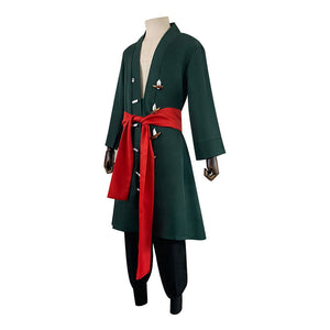 Anime One Piece Roronoa Zoro Cosplay Costume