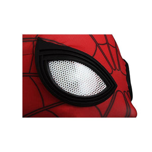 Movie Spider-Man: Homecoming Peter Parker Spiderman Jumpsuit Elastic Force Cosplay Costume with Headgear