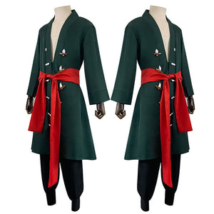 Anime One Piece Roronoa Zoro Cosplay Costume