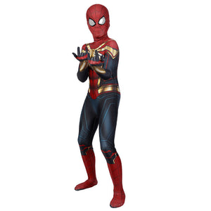 Spider-Man 3 No Way Home Peter Parker Integrated Suit Kids Cosplay Costumes