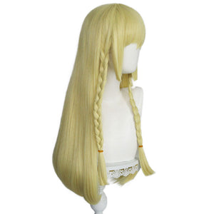 Anime Pokemon Sun and Moon Lillie Cosplay Wig