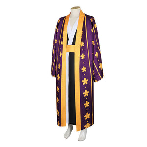 Anime One Piece Wano Country Trafalgar D. Water Law Cosplay Costumes