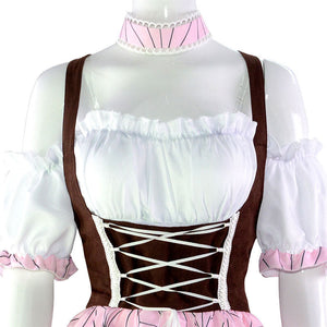 Demon Slayer Kimetsu no Yaiba Nezuko Kamado Lolita Cosplay Costumes