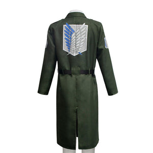 Attack on Titan 4 Season Mikasa Ackerman Survey Corps Cosplay Costume