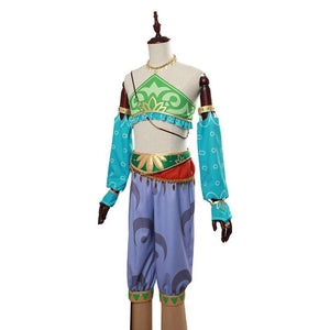 The Legend of Zelda Breath of the Wild Gerudo Link Halloween Cosplay Costume