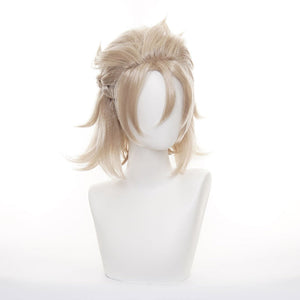 Genshin Impact Albedo Blonde Cosplay Wigs