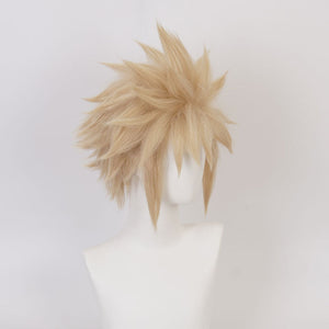 Game Final Fantasy VII Remake FF7 Female Cloud Strife Long blond Cosplay Wigs