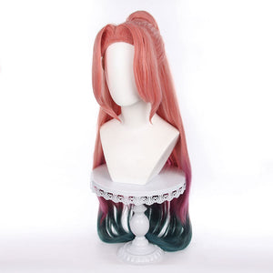 League of Legends Prestige Ocean Song Seraphine Cosplay Wig