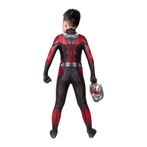 Movie Ant Man and the Wasp Ant-Man Children Jumpsuit Cosplay Costume - Cosplay Clans