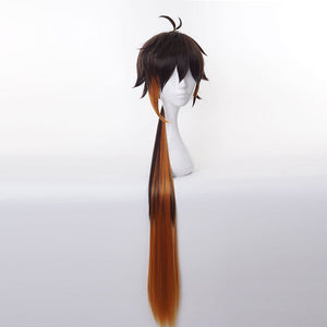 Genshin Impact Zhongli Cosplay Wigs