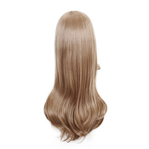 Game Genshin Impact Lisa Minci Brown Cosplay Wigs