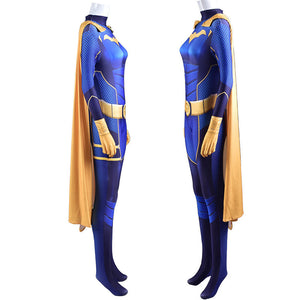 DC Batman Gotham Knight Batgirl Jumpsuit Cosplay Costumes