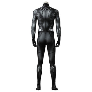 Black Panther T'Challa Jumpsuit Cosplay Costumes