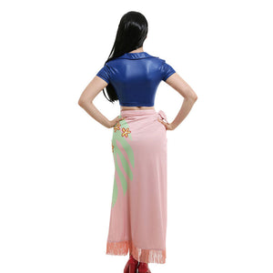 Anime One Piece Nico Robin Halloween Cosplay Costume