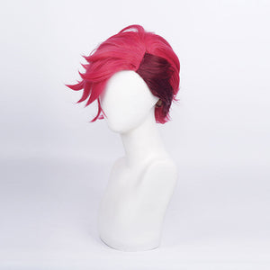 LOL Arcane Vi Rose Red Cosplay Wigs