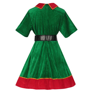 2023 Christmas Green Dress Cosplay Costumes